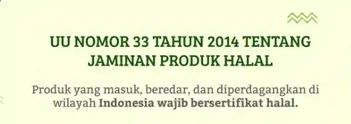 Kewajiban Sertifikasi Halal