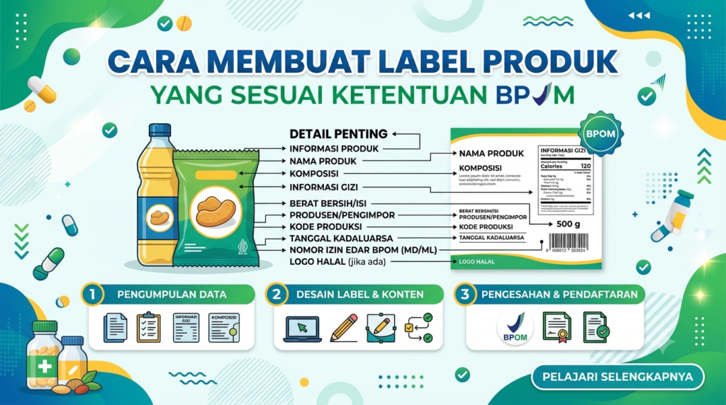 label produk
